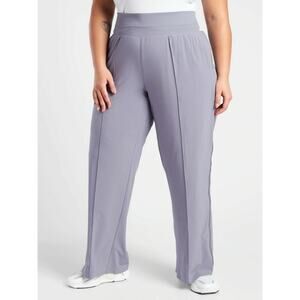 Athleta Nolita Wide Leg Pant Tempest Violet size 20